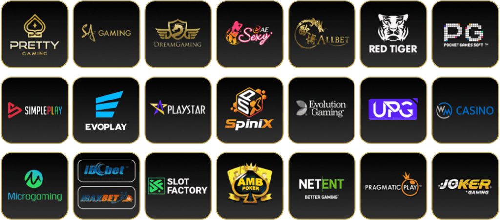 รูปแบบเกมการบริการในคาสิโน Megabet